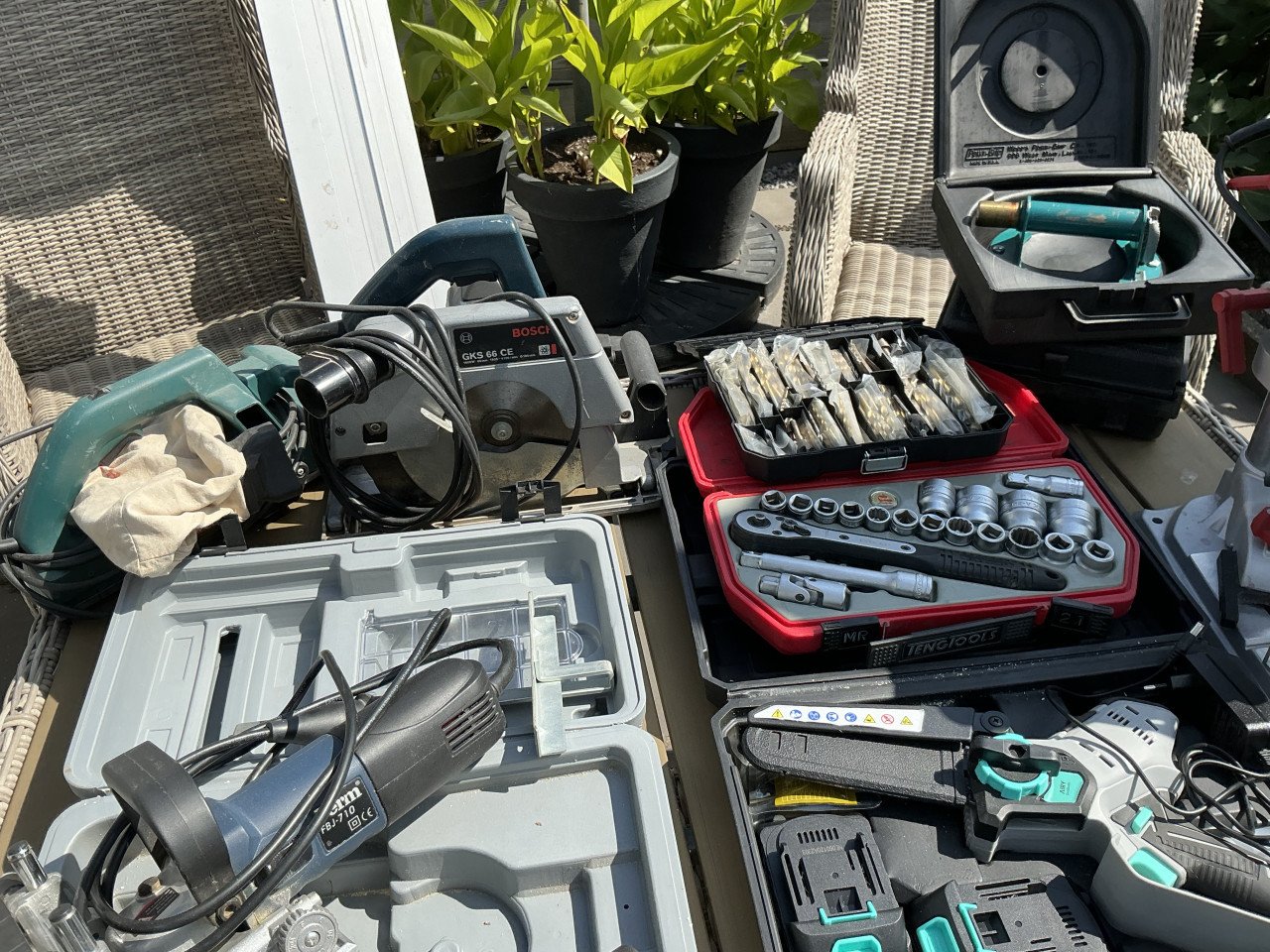 Electr.hand gereedschap bosch,, diversen ,metabo