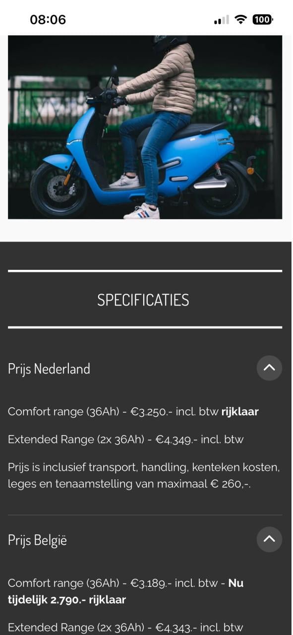 Elektrische scooter
