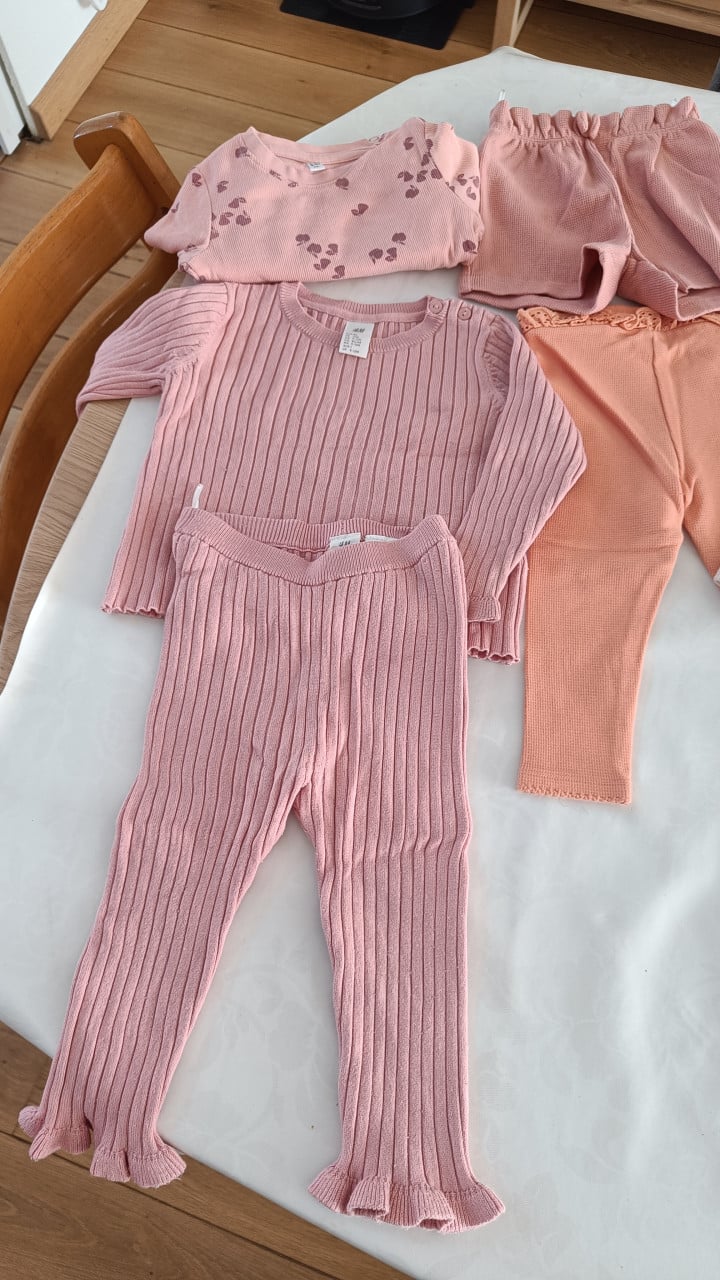 46 delig meisjespakket maat74/80