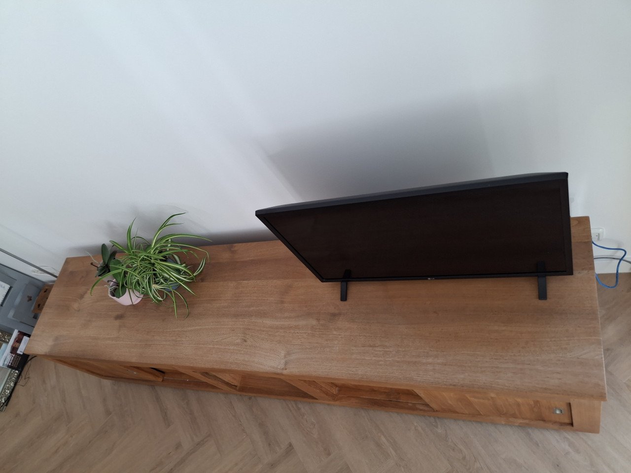 Massief Teak houten dressoir / TV meubel