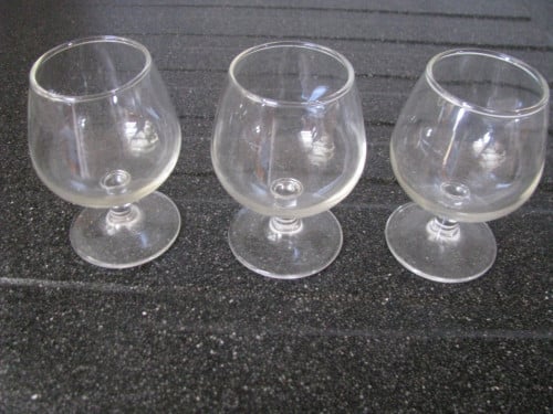 Cognac glaasjes.