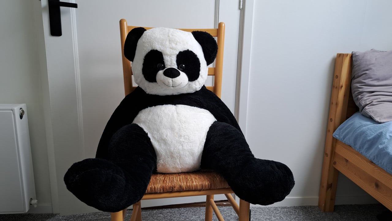 Panda knuffelbeer