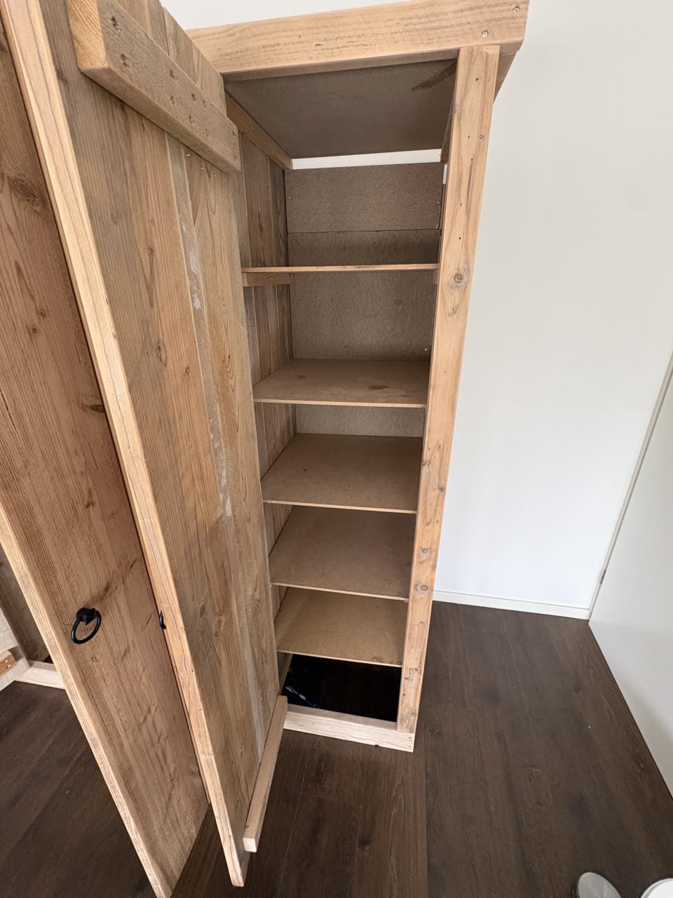 Kast steigerhout