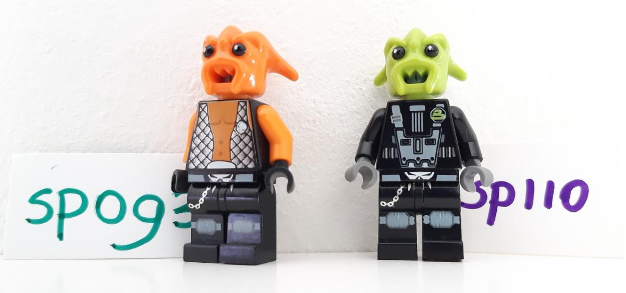 LEGO Minifigures Space Police 3 Kranxx en Rench