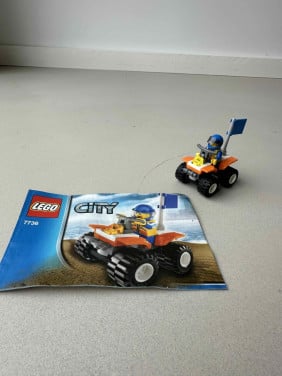 Lego City Quad van de kustwacht 7736
