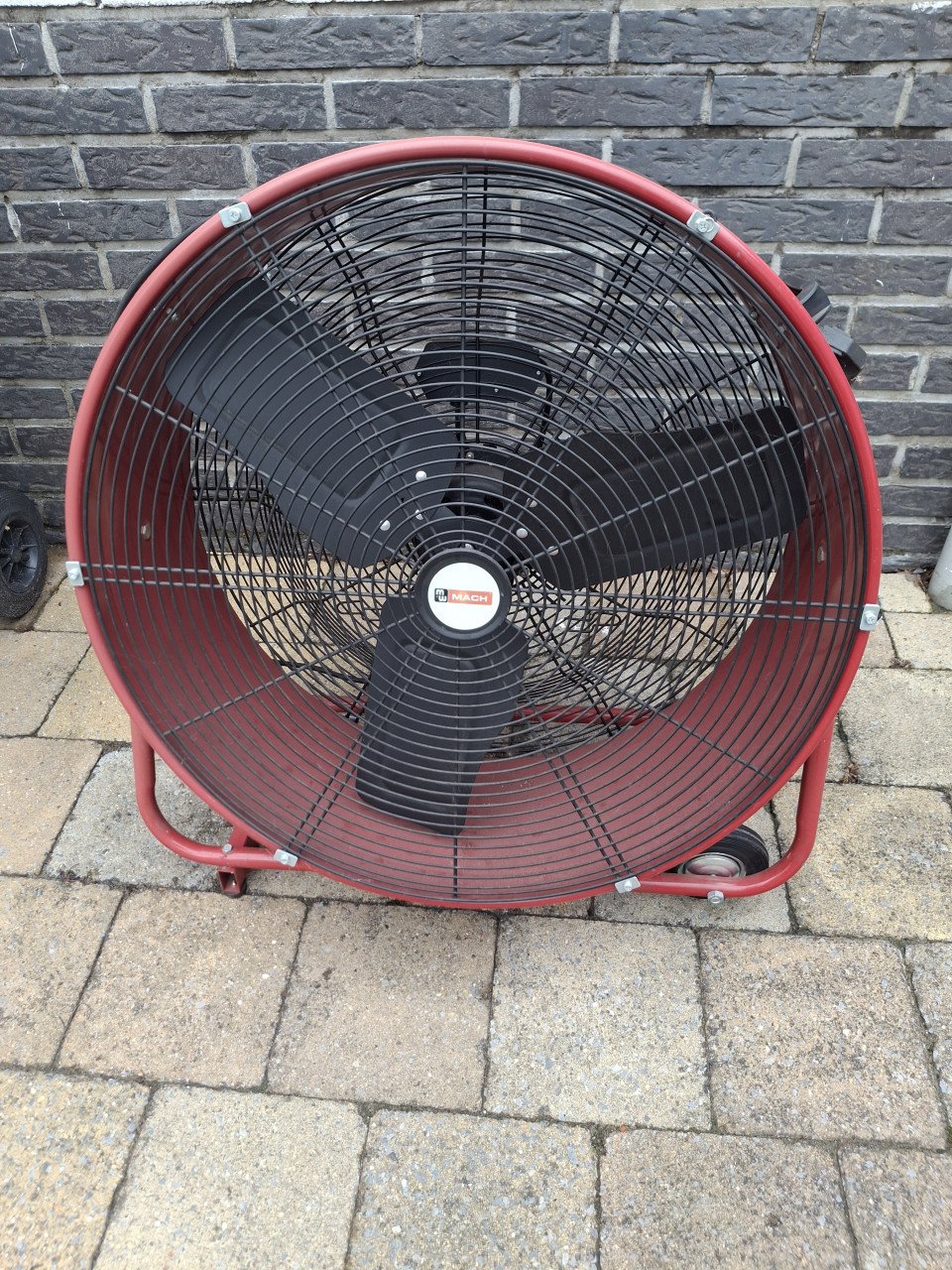 Verrijdbare ventilator