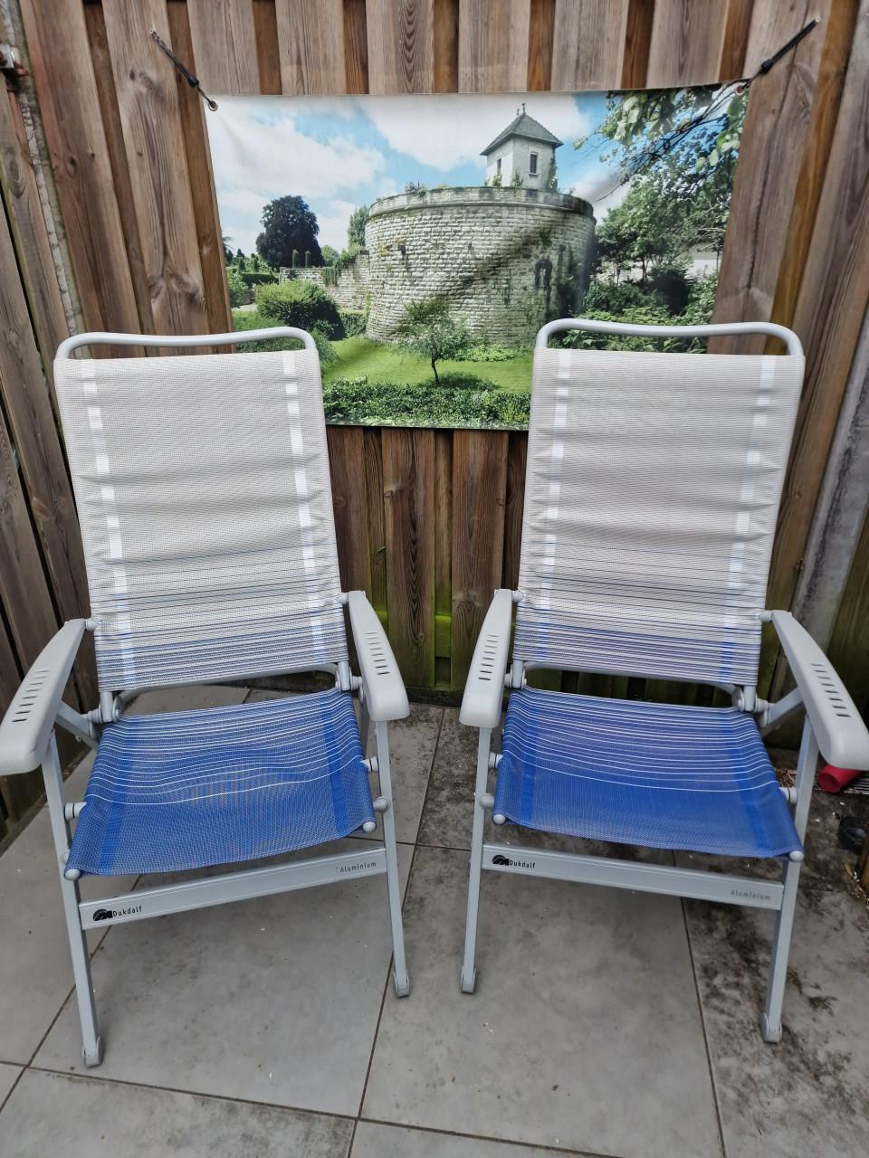 Dukdalf campingstoelen lichtgewicht