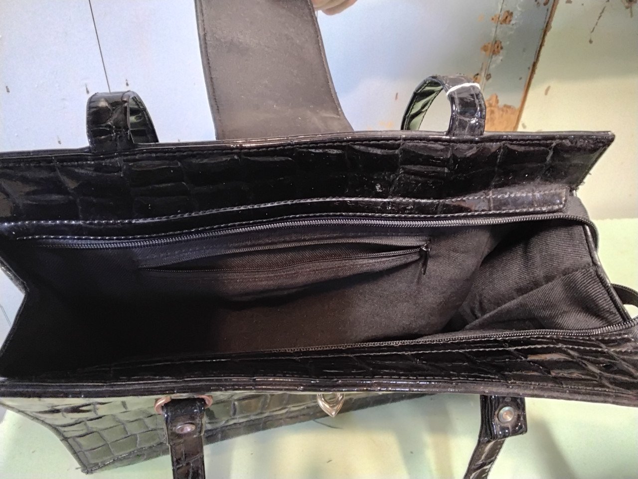 Vintage hand tas