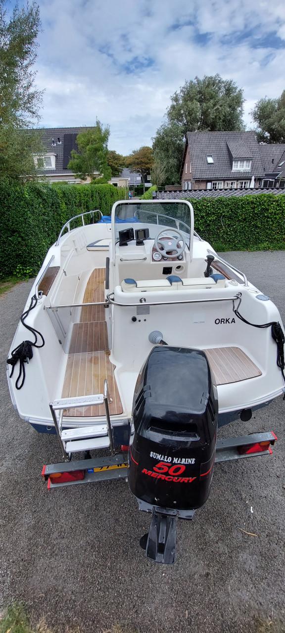 Quicksilver 500 commander motorboot