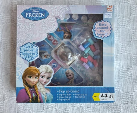 Frozen Mens erger je niet! grote uitgave
