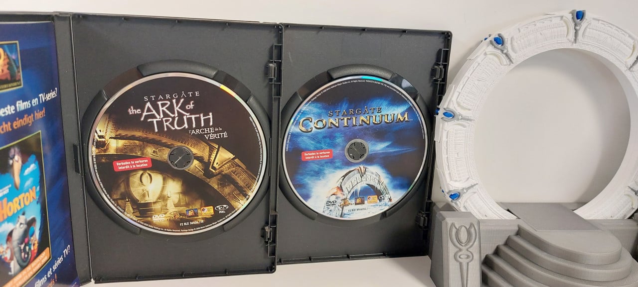 DVD-set Stargate SG-1 Atlantis Ark of Truth Continuum
