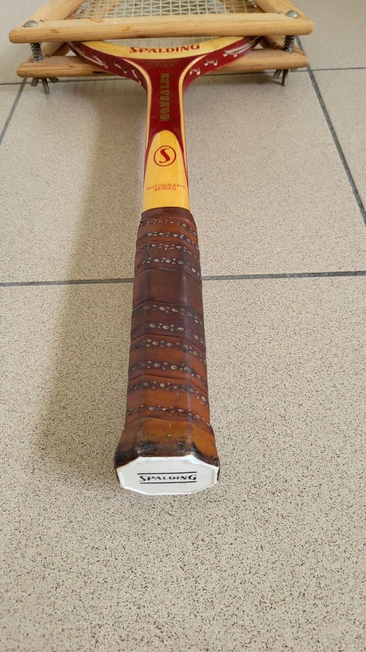 Vintage Spalding Gonzales Medium Flex tennis racket
