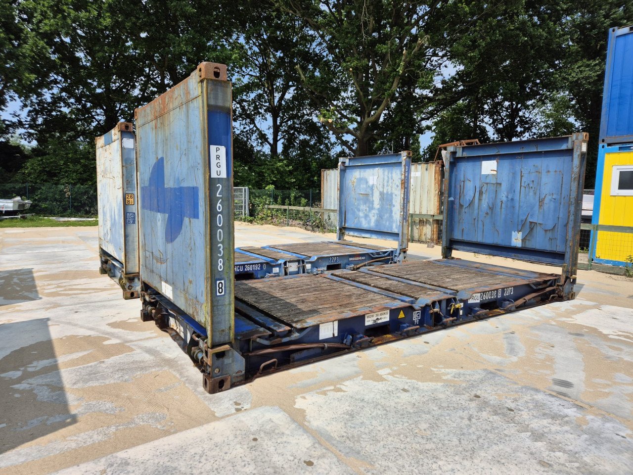 20ft flatracks