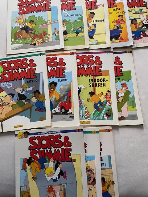 Sjors en Sjimmie stripboeken jaren '90