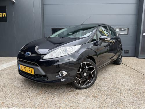 Ford Fiesta 1.25 44KW Titanium 5DRS 2009  Zwart Airco Apk Nap