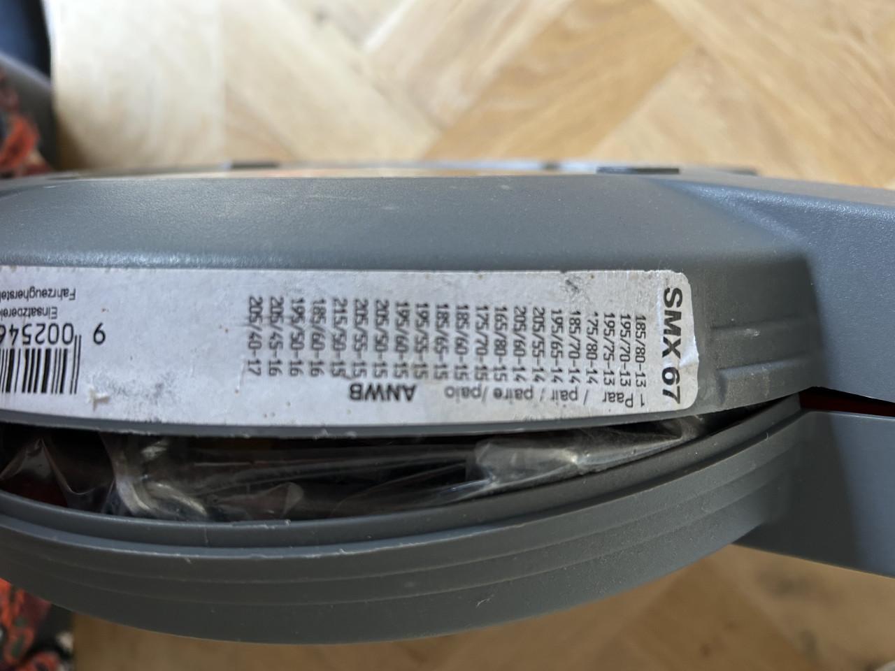 Sneeuwkettingen (ongebruikt), diverse maten, zie foto's