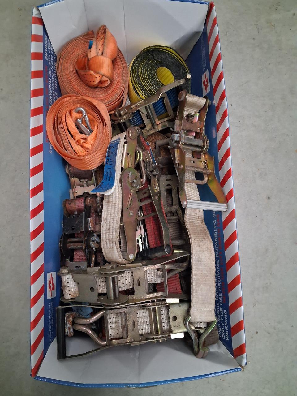 Ratels en spanbanden.