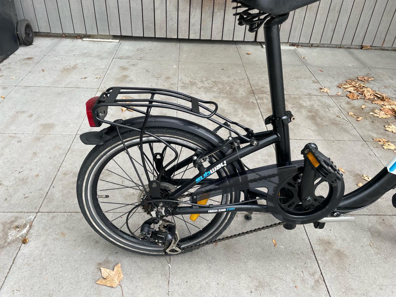 Vouwfiets.