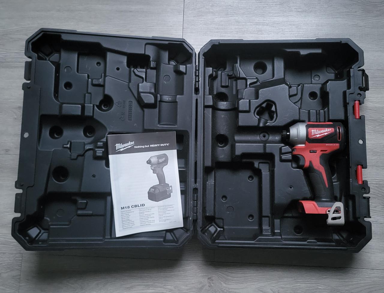 Milwaukee M18 CBLID slagschroevendraaier NIEUWSTAAT! Met gratis koffer