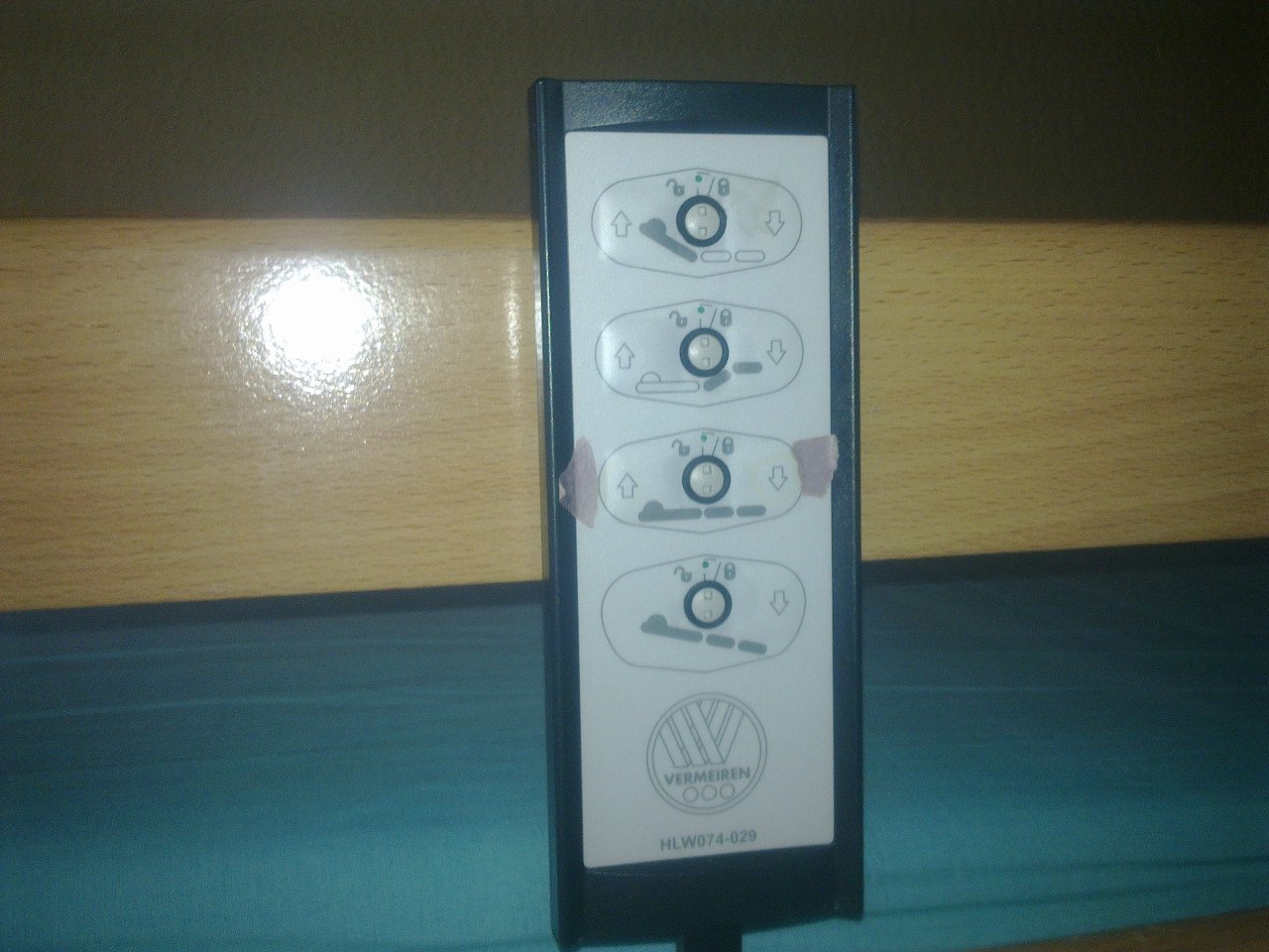 Senioren ziekenhuisbed