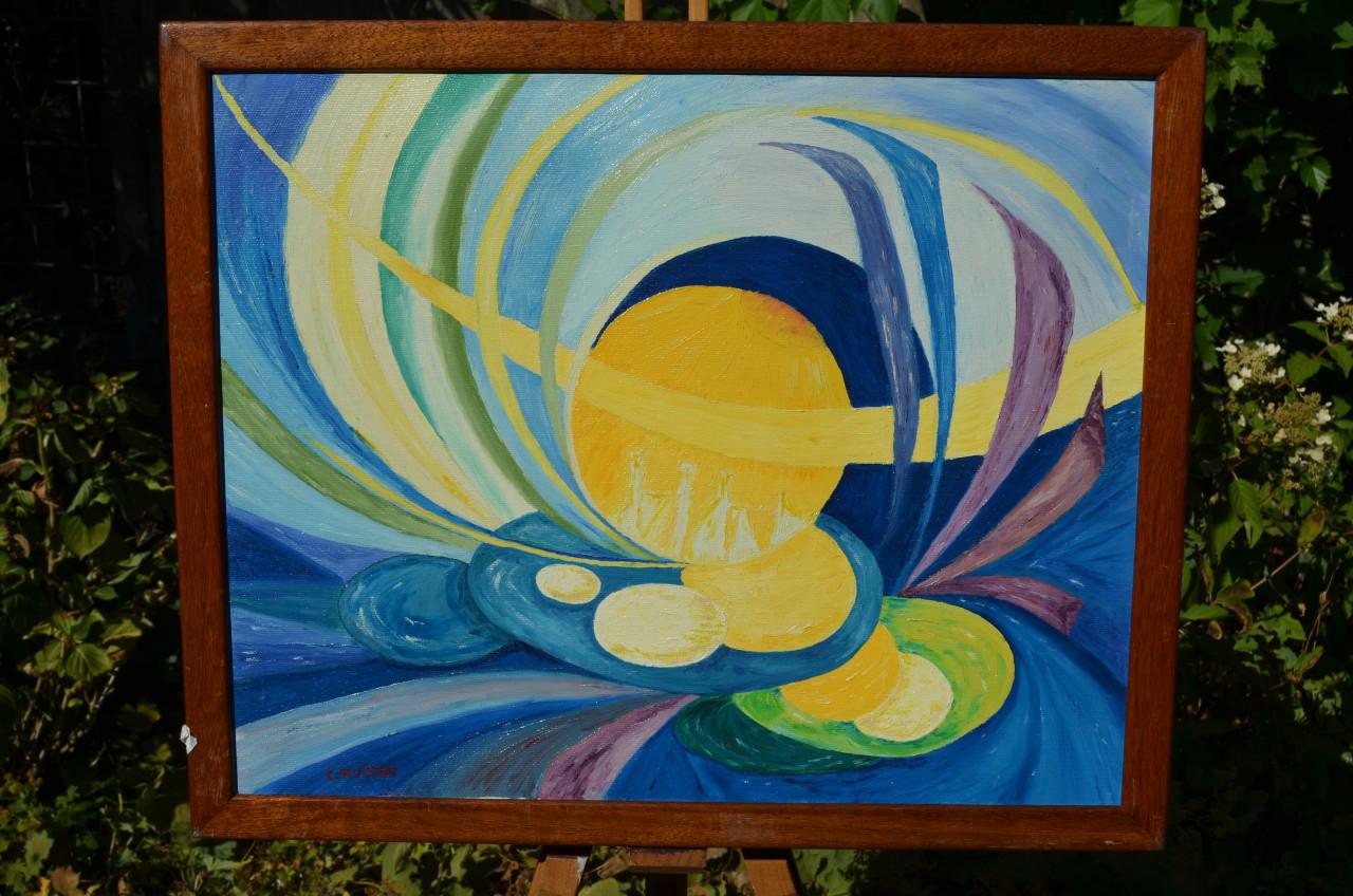 Zeer kleurig Drieluik C. Nijssen