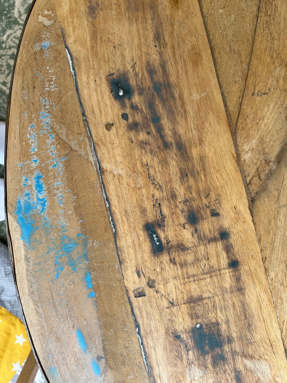 Industriële salontafel - rond - 90cm