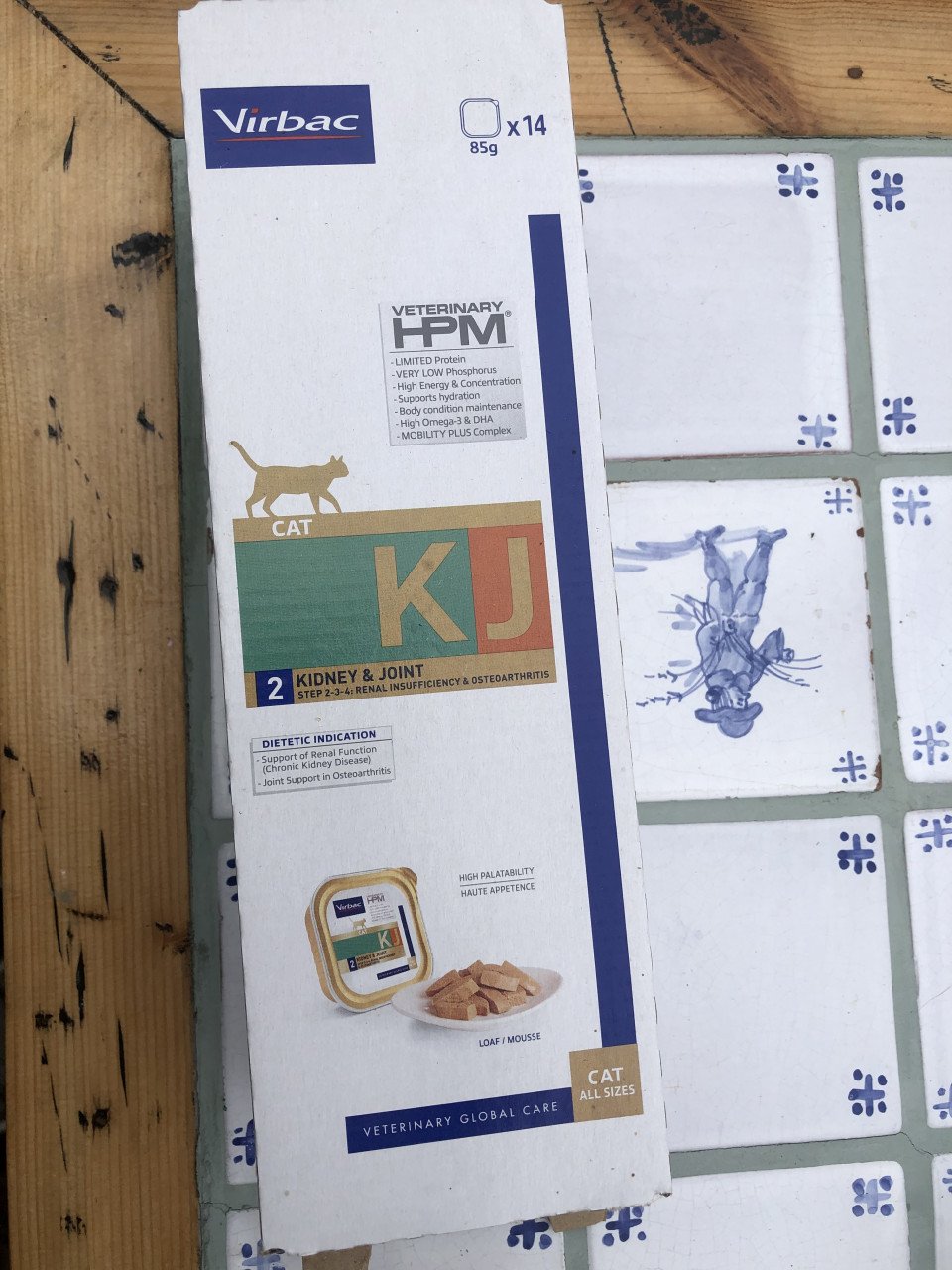Kattenvoeding bij nierproblemen, virbac