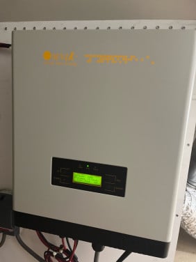 Zonnepanelen met omvormer