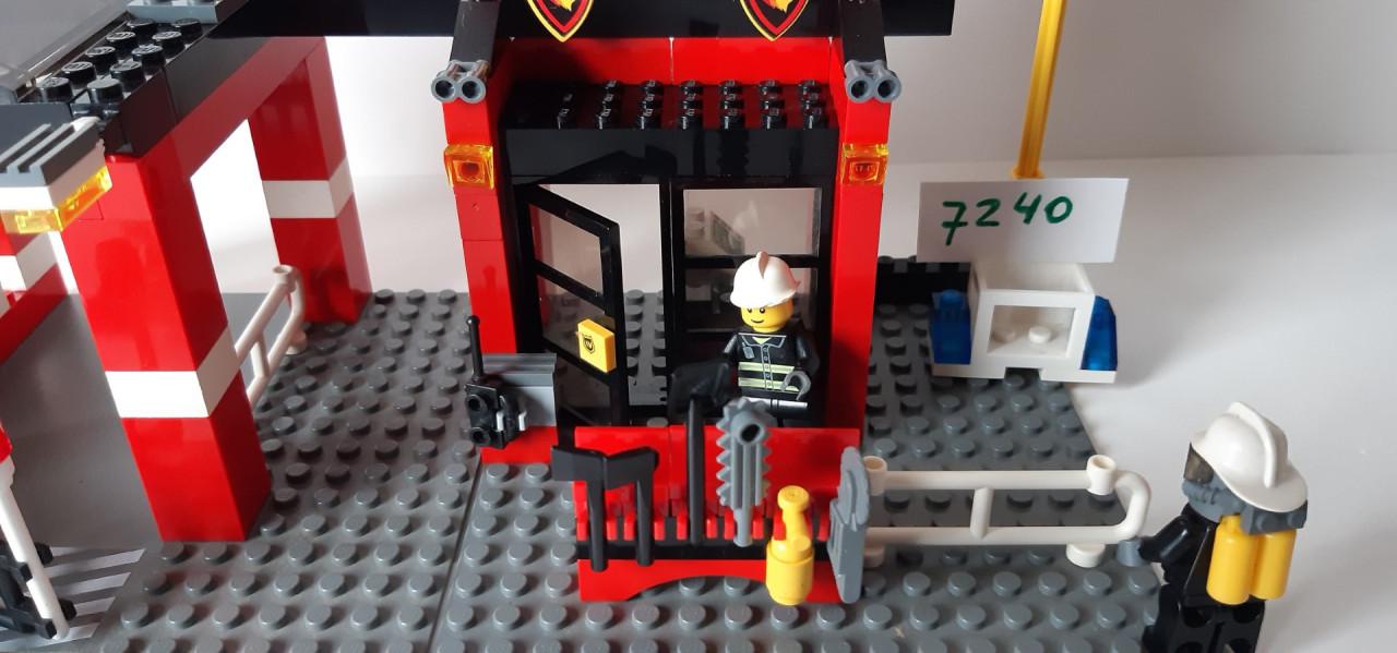 Lego City 7240 brandweerkazerne