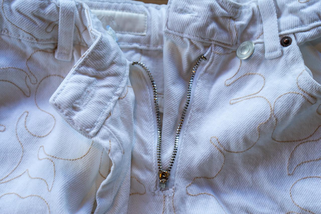 Witte broekrok van Zara, maat 156, 12-13jr