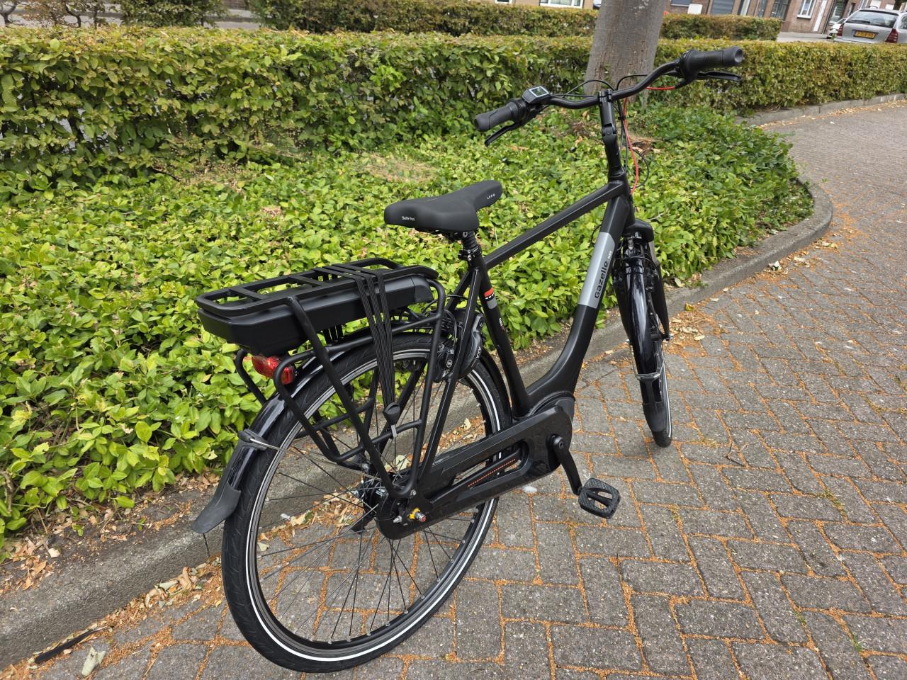 Gazelle Paris elektrische heren fiets met Bosch middenmotor