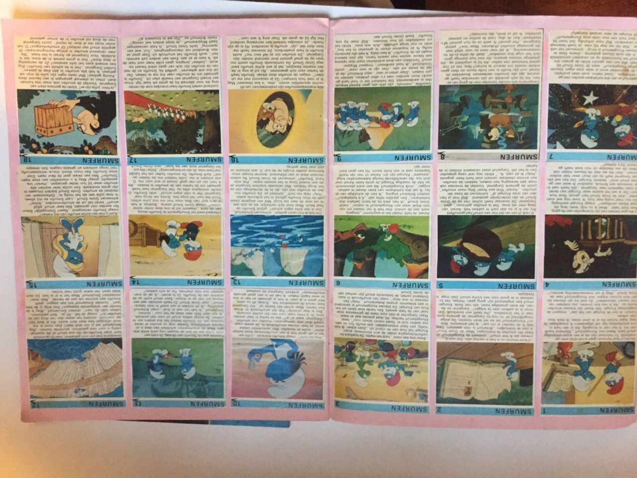 Te koop; stripboek de smurfen kerst sinterklaas kado