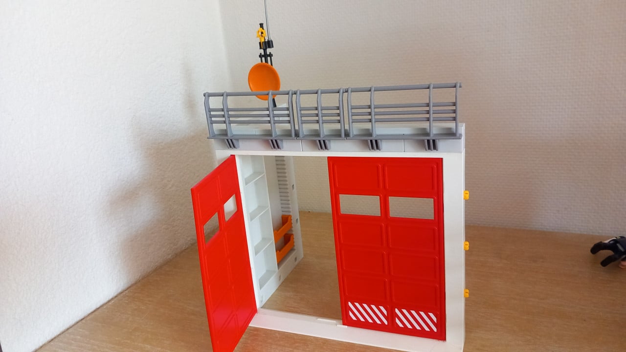 Playmobil uitbreiding brandweerkazerne setnr 9803