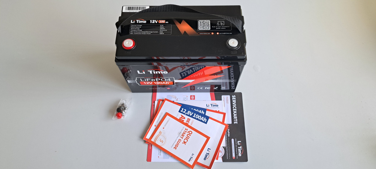 Lithium accu LiTime 12V 100 Ah