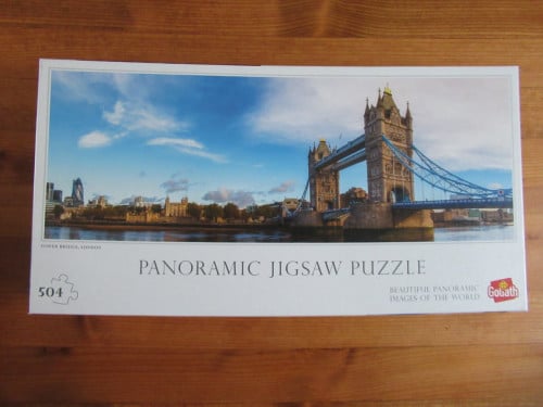 Leuke volledige puzzel van 500 stukjes, zo goed als nieuw