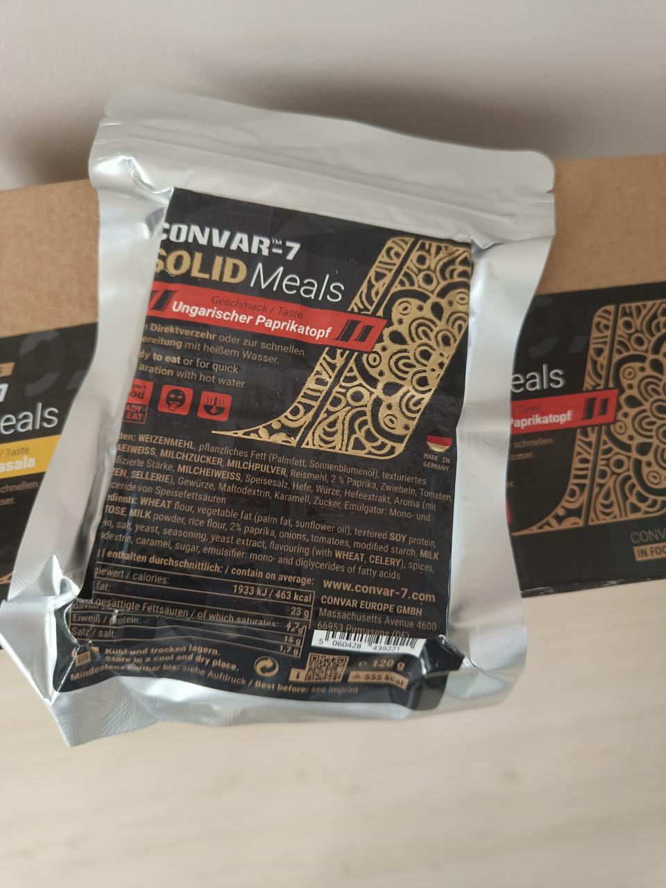 Restpartij conserva convar solid meal noodrantsoenen
