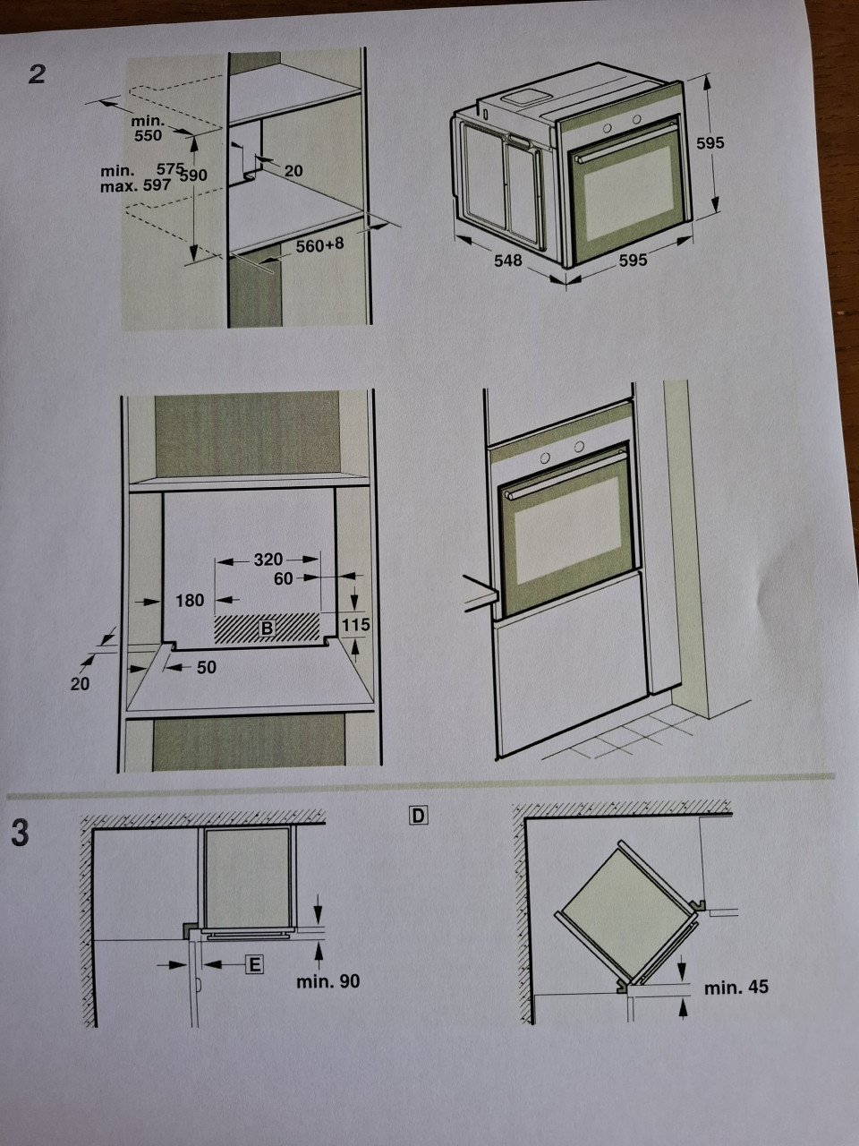 Inbouw oven
