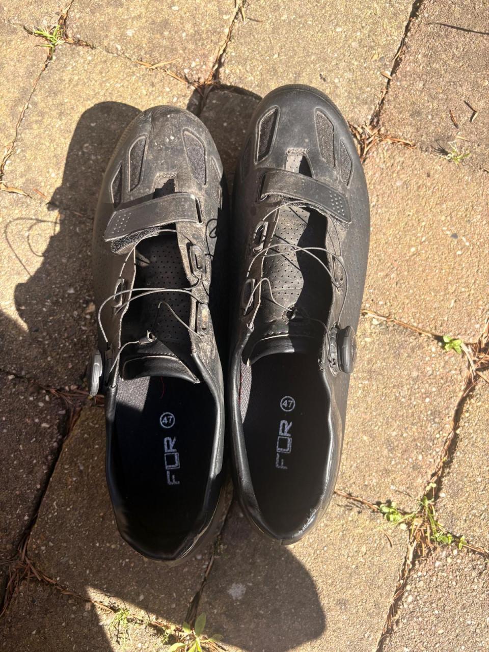 FLR fietsschoenen maat 47 – met BOA sluiting & SPD/X-Track cleats