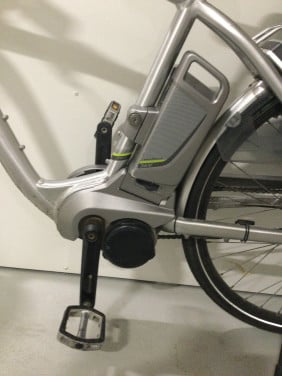 Fiets met ondersteuning