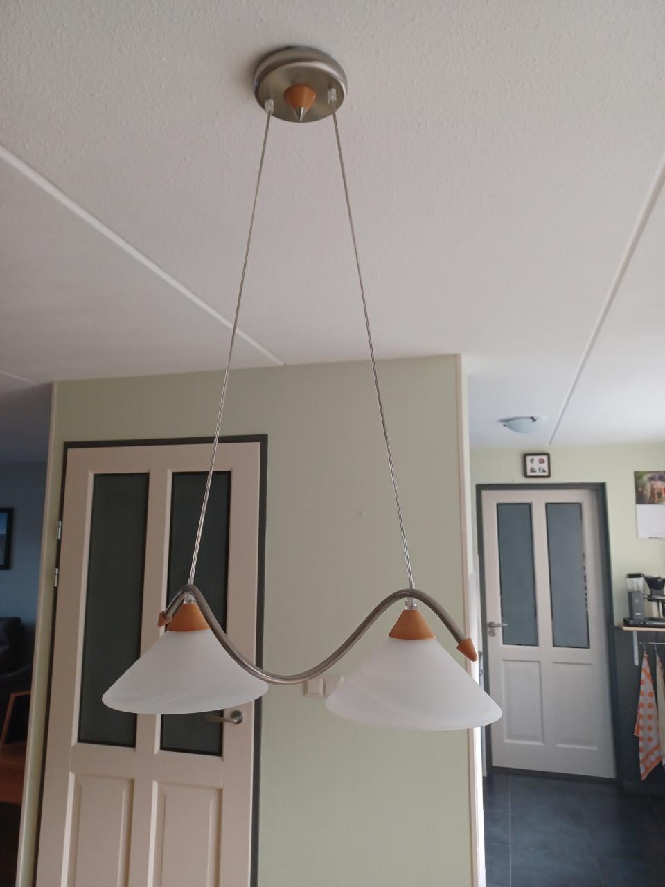 Hanglamp en staande lamp