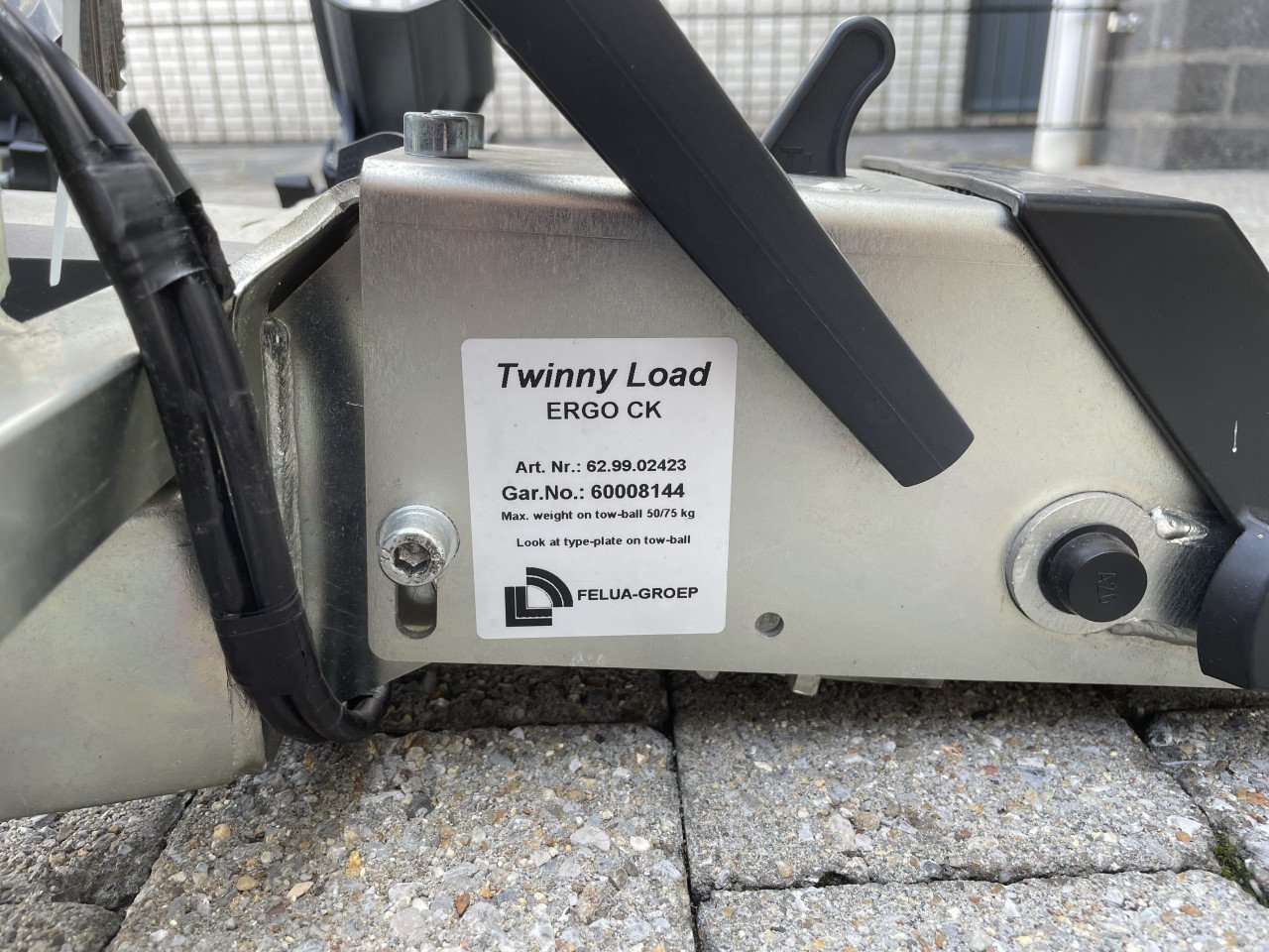 Twinny load Fietsendrager kantelbaar