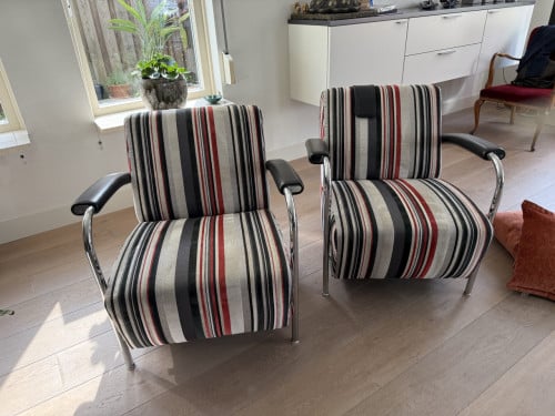 2 mooie Scylla stoelen van Leolux te koop