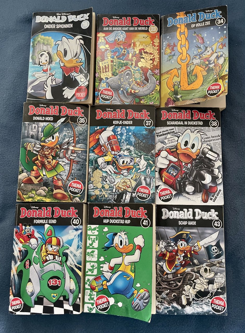 Donald Duck dubbelpocket