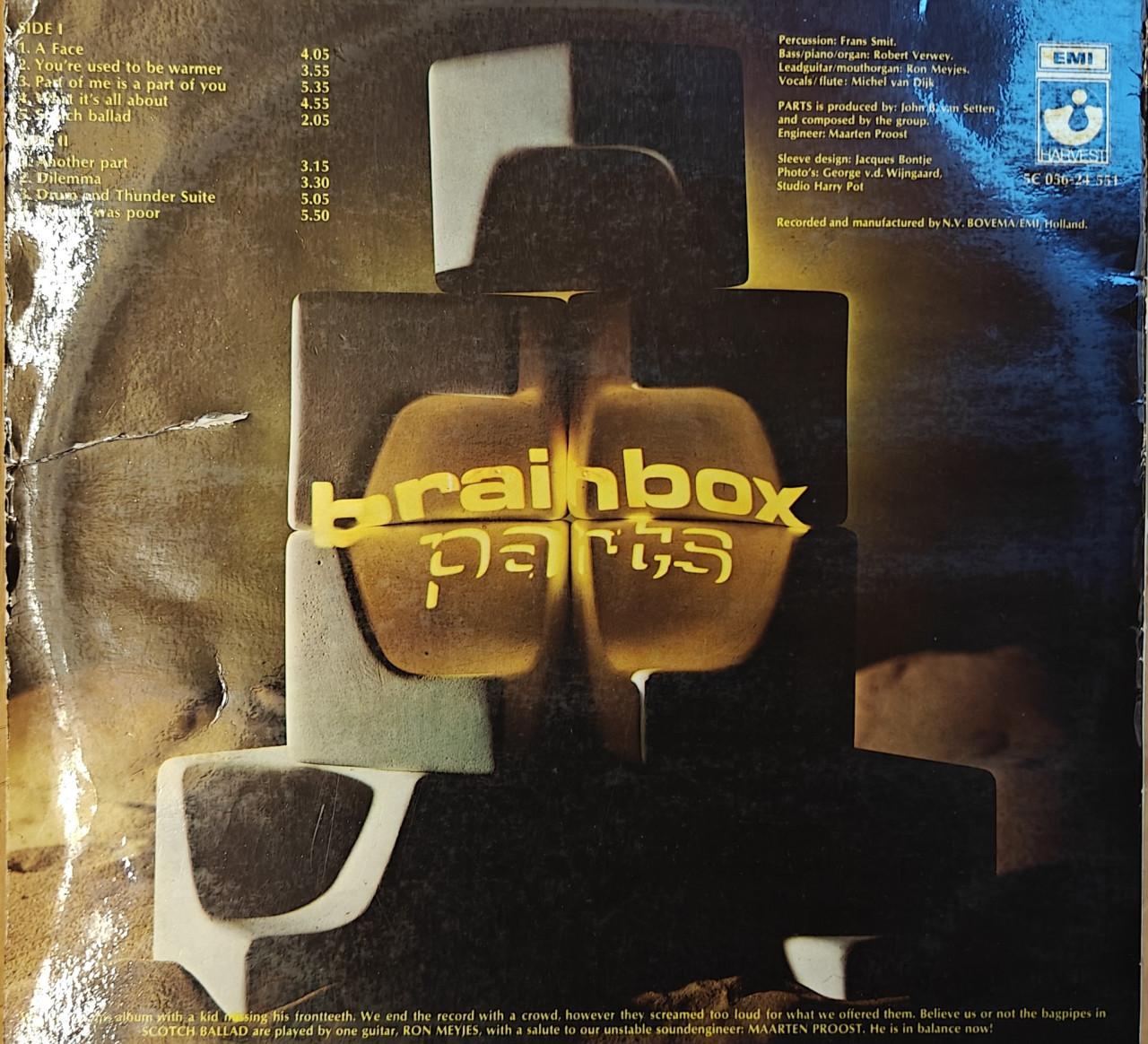 Te Koop LP  Brainbox – Parts