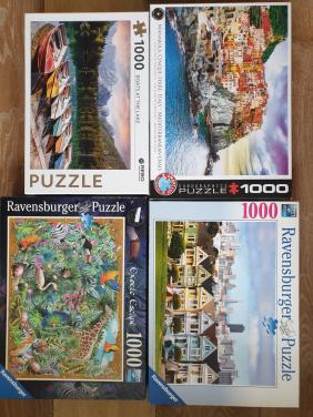 Puzzels 500-1000st