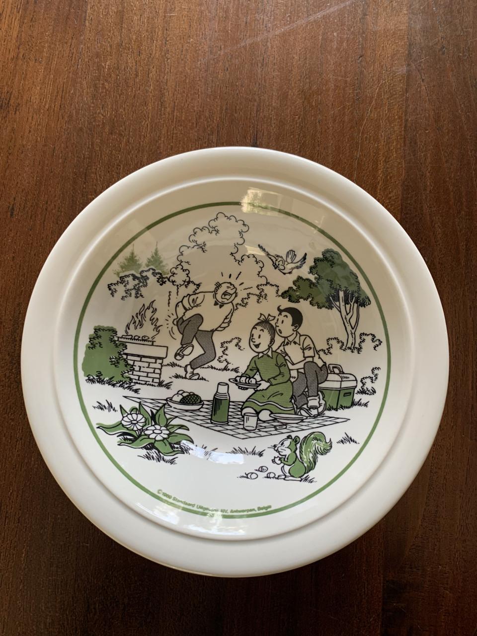 Vier Suske en Wiske schaaltjes