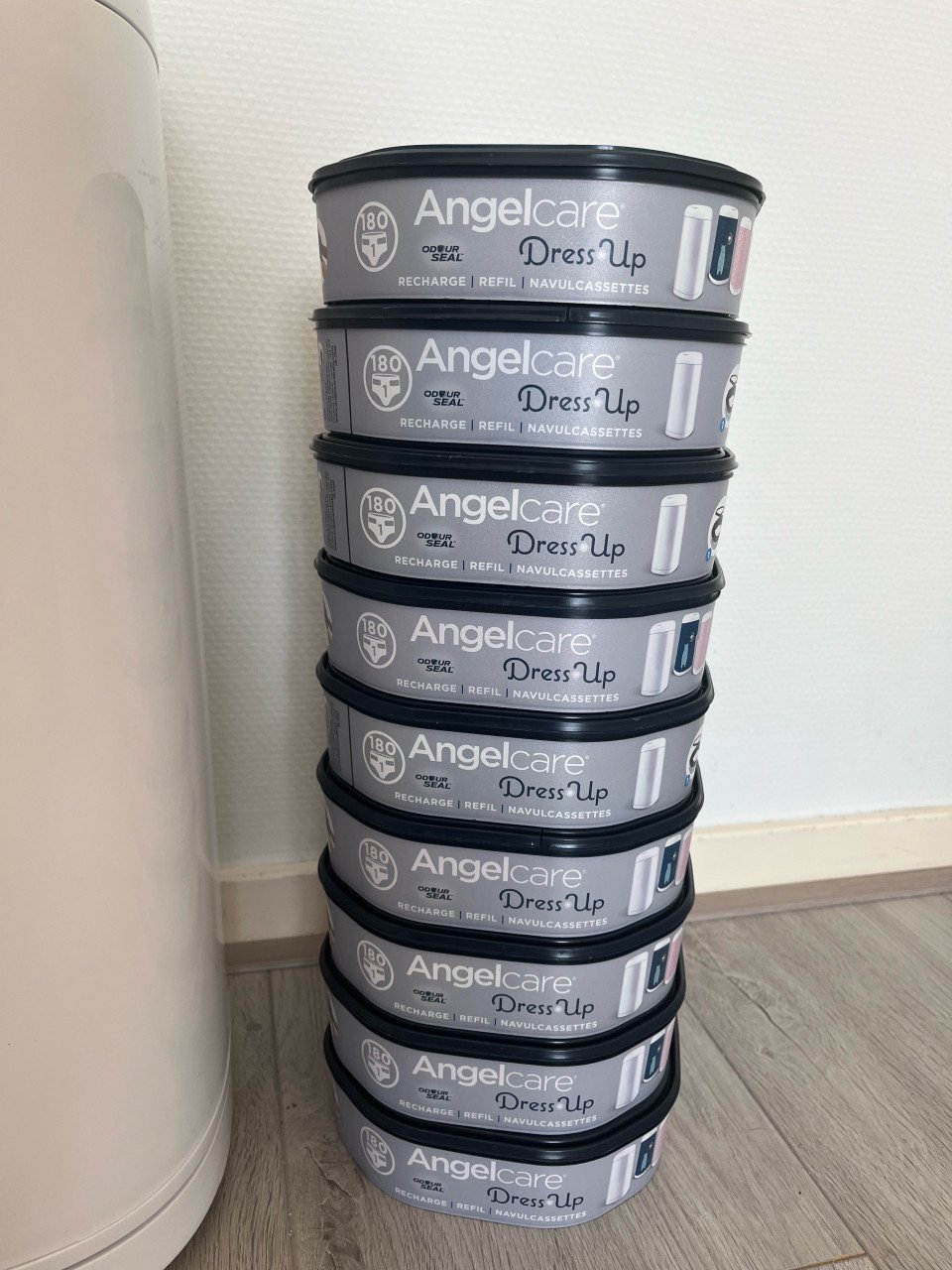 Angelcare luieremmer met 9 navulcassettes