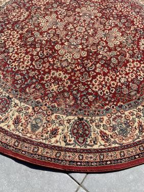 ❣️Super Leuk Sfeervol Rond Vintage Vloerkleed❣️170 cm Doorsnede❣️