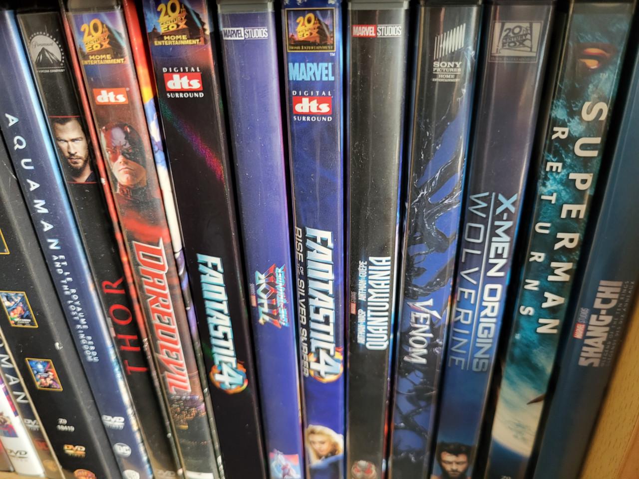 Blu ray en dvd