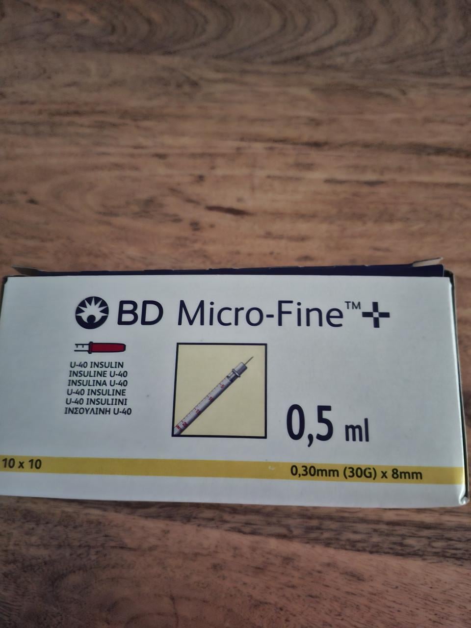 Insuline spuitjes